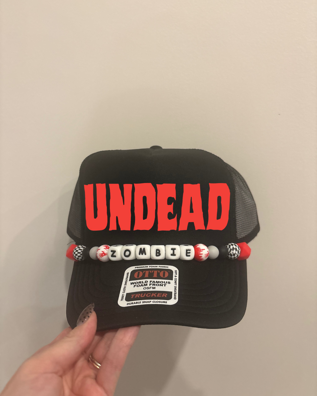 Zombie/Undead Hat with Chain
